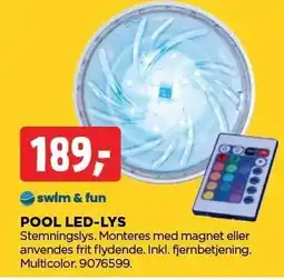 jem & fix SWIM & FUN POOL LED-LYS tilbud
