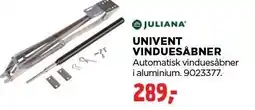 jem & fix JULIANA UNIVENT VINDUESÅBNER tilbud