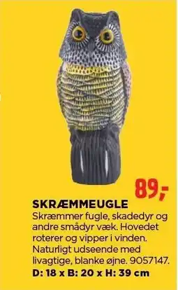 jem & fix SKRÆMMEUGLE tilbud