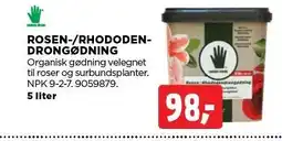 jem & fix GRØNNE FINGRE ROSE-/RHODODENDRONGØDNING tilbud