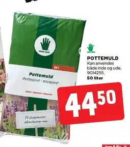 jem & fix GRØNNE FINGRE POTTEMULD tilbud