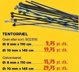 jem & fix TENTORPÆL tilbud