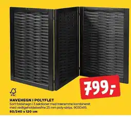 jem & fix HAVEHEGN I POLYFLET tilbud