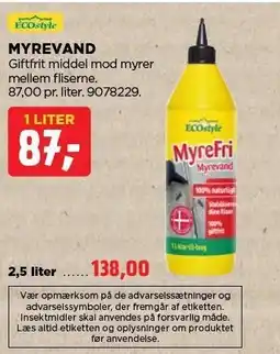 jem & fix ECOSTYLE MYREVAND tilbud