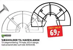 jem & fix GARDEN VÆGHOLDER TIL HAVESLANGE tilbud