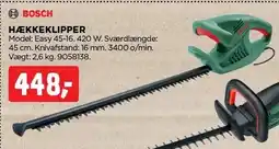 jem & fix BOSCH HÆKKEKLIPPER tilbud