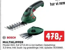 jem & fix BOSCH MULTIKLIPPER tilbud