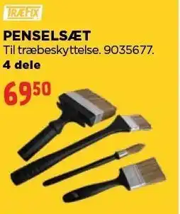 jem & fix TRÆFIX PENSELSÆT tilbud
