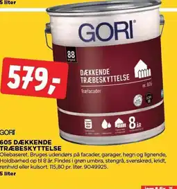 jem & fix GORI 605 DÆKKENDE TRÆBESKYTTELSE tilbud