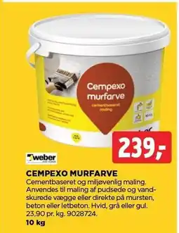 jem & fix CEMPEXO MURFARVE tilbud