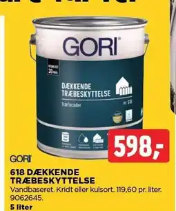 jem & fix GORI 618 DÆKKENDE TRÆBESKYTTELSE tilbud