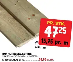 jem & fix IMP. KLINKBEKLÆDNING tilbud