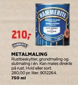 jem & fix HAMMERITE METALMALING tilbud