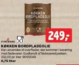 jem & fix JUNCKERS KØKKEN BORDPLADEOLIE tilbud