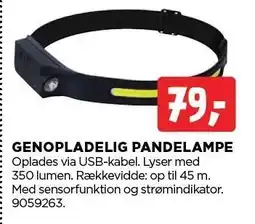 jem & fix GENOPLADELIG PANDELAMPE tilbud