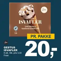 Let-Køb Gestus isvafler tilbud