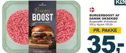 Let-Køb Burgerboost af dansk oksekød tilbud