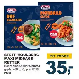 Let-Køb steff houldberg maxi middagsretter tilbud
