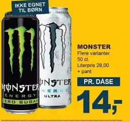 Let-Køb Monster tilbud