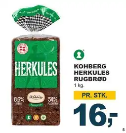 Let-Køb Kohberg herkules rugbrød tilbud