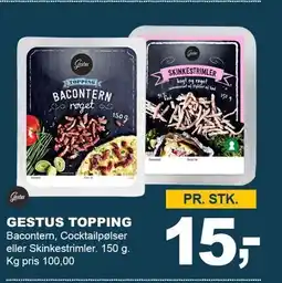 Let-Køb Gestus topping tilbud
