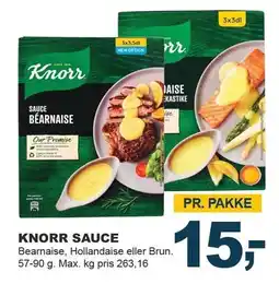 Let-Køb Knorr sauce tilbud