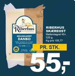 Let-Køb Riberhus skæreost tilbud