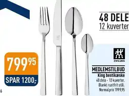 Imerco King bestikæske tilbud