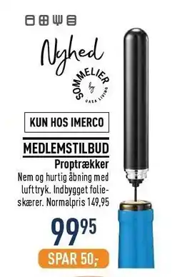 Imerco Proptrækker tilbud