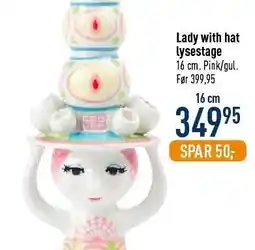 Imerco Lady with hat lysestage tilbud