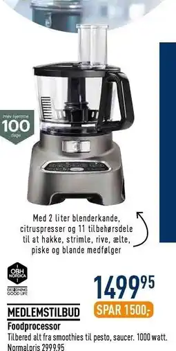 Imerco Foodprocessor tilbud