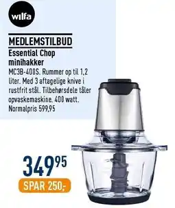 Imerco Essential Chop minihakker tilbud