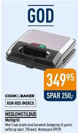 Imerco Multigrill tilbud