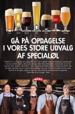 MENY GÅ PÅ OPDAGELSE I VORES STORE UDVALG AF SPECIALØL tilbud