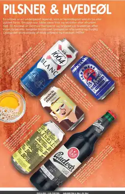 MENY PILSNER & HVEDEØL PICK & MIX 5- ØL FOR 100 tilbud