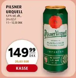 Scandinavian Park PILSNER URQUELL tilbud