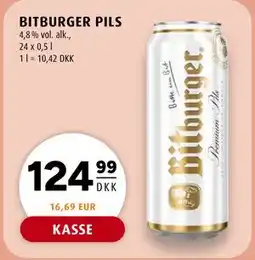 Scandinavian Park BITBURGER PILS tilbud