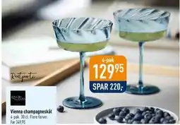 Imerco Vienna champagneskål tilbud