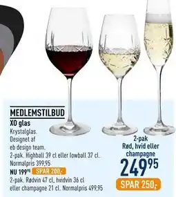 Imerco XO glas tilbud