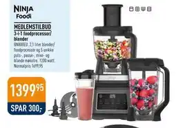 Imerco 3-i-1 foodprocessor/ blender tilbud