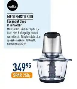 Imerco Essential Chop minihakker tilbud