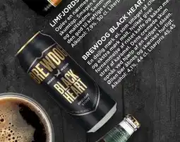 MENY BREWDOG BLACK HEART tilbud