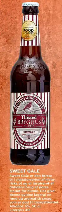 MENY SWEET GALE tilbud