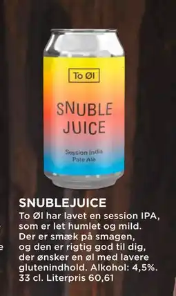 MENY SNUBLEJUICE tilbud