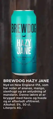 MENY BREWDOG HAZY JANE tilbud