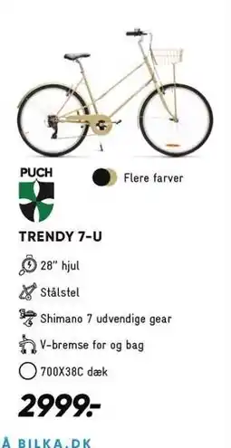 Bilka PUCH TRENDY 7-U tilbud