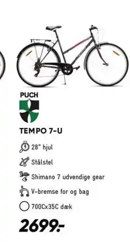 Bilka PUCH TEMPO 7-U tilbud