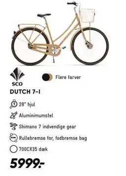Bilka SCO DUTCH 7-I tilbud