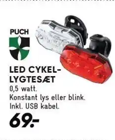 Bilka LED CYKELLYGTESÆT tilbud