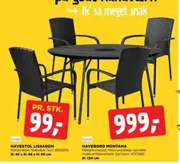jem & fix HAVESTOL LISSABON tilbud